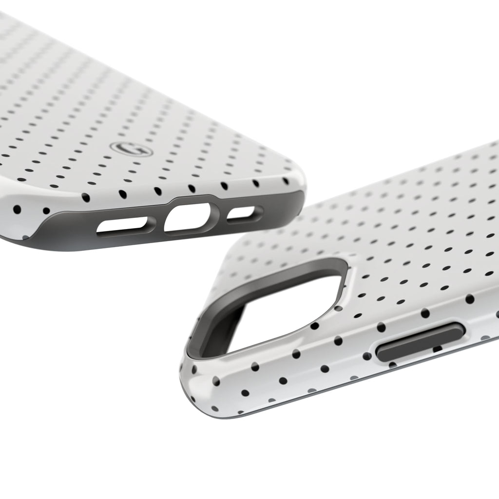 White Polka Dots Phone Case