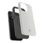White Polka Dots Phone Case