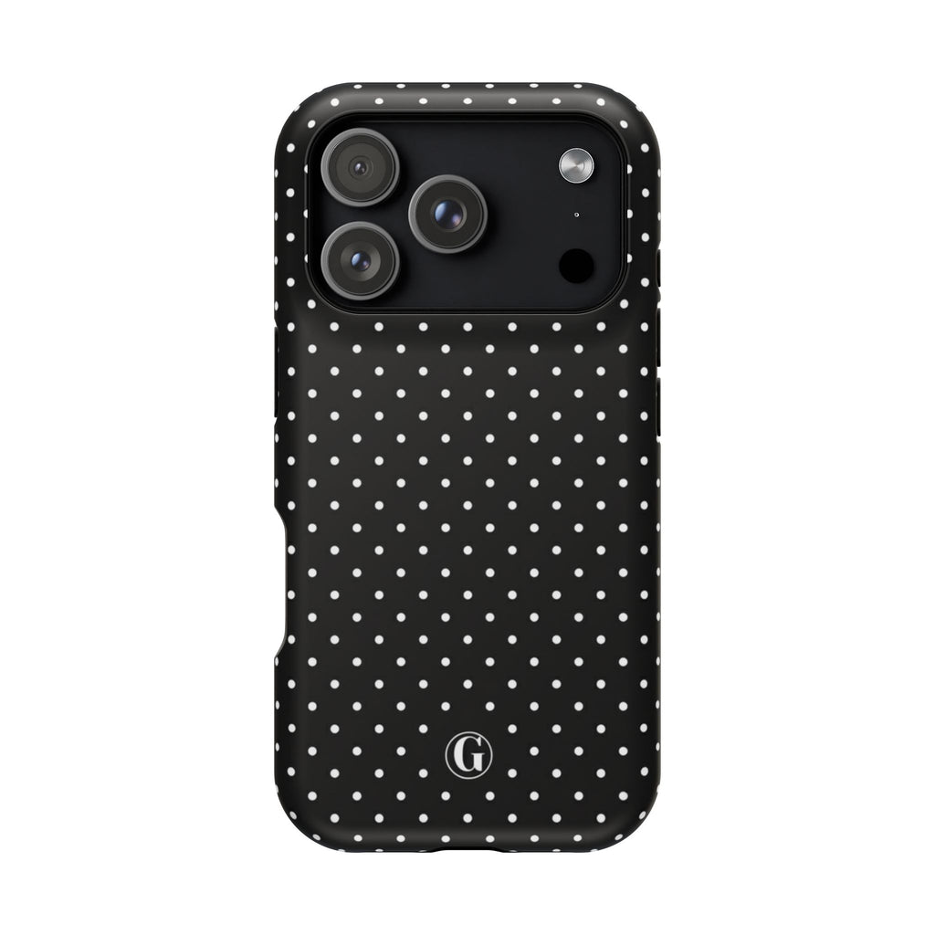 Black Polka Dots Phone Case