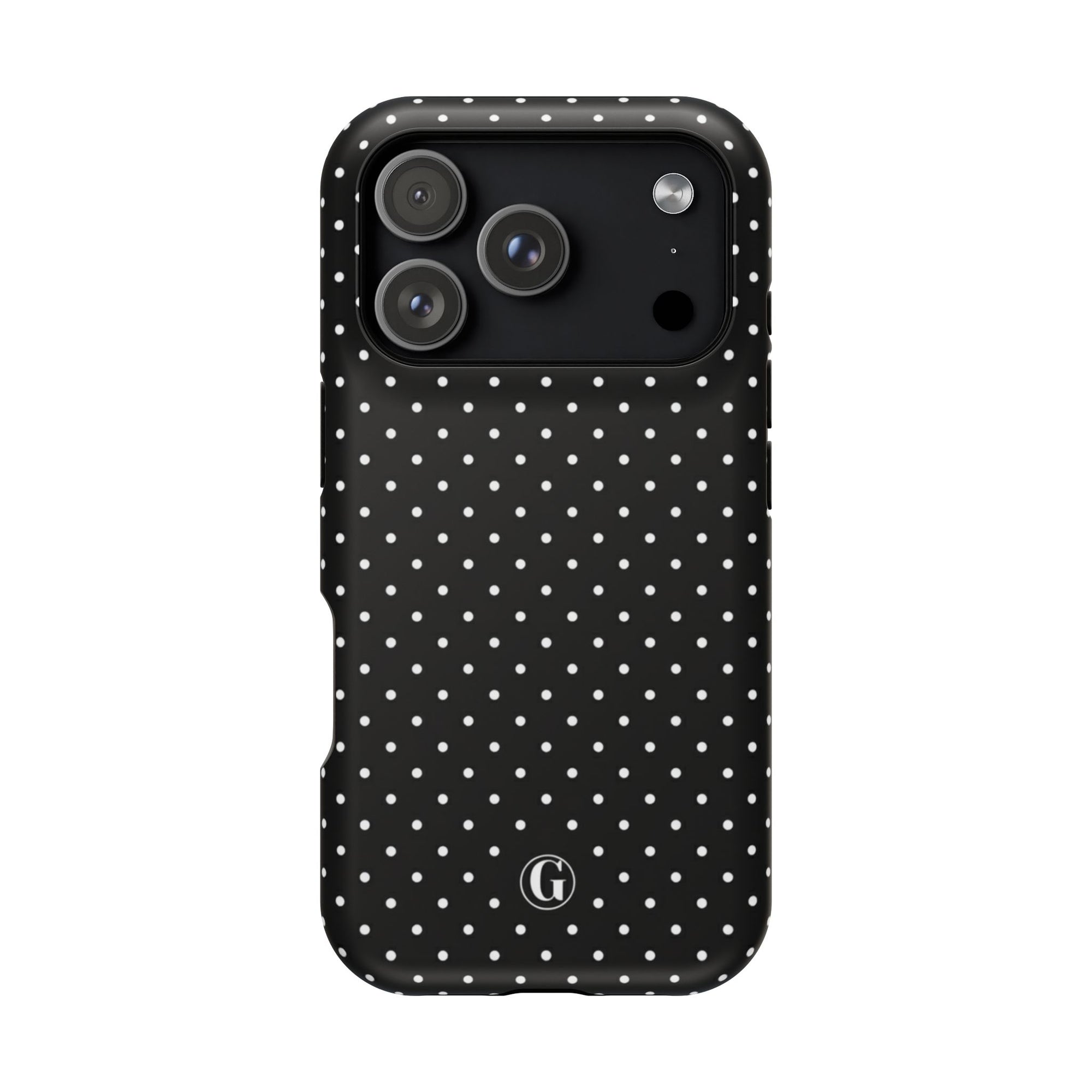Black Polka Dots Phone Case