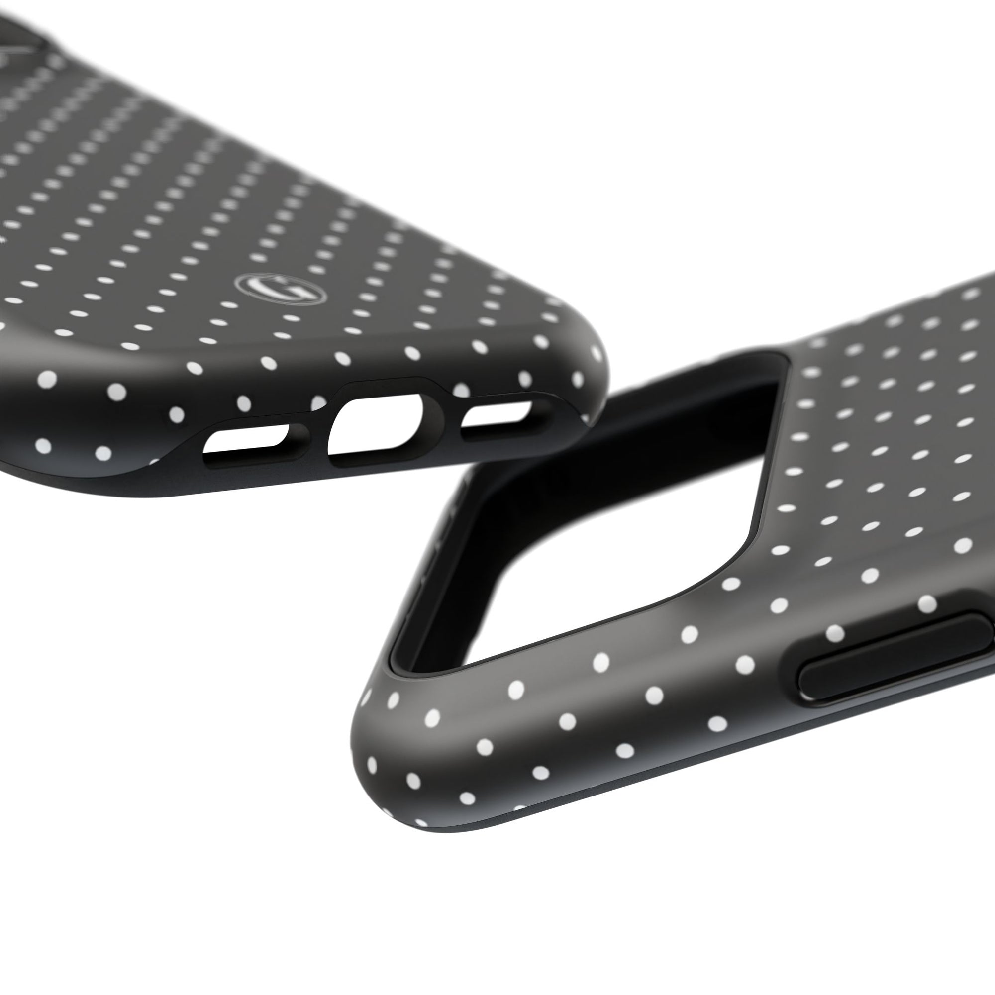 Black Polka Dots Phone Case