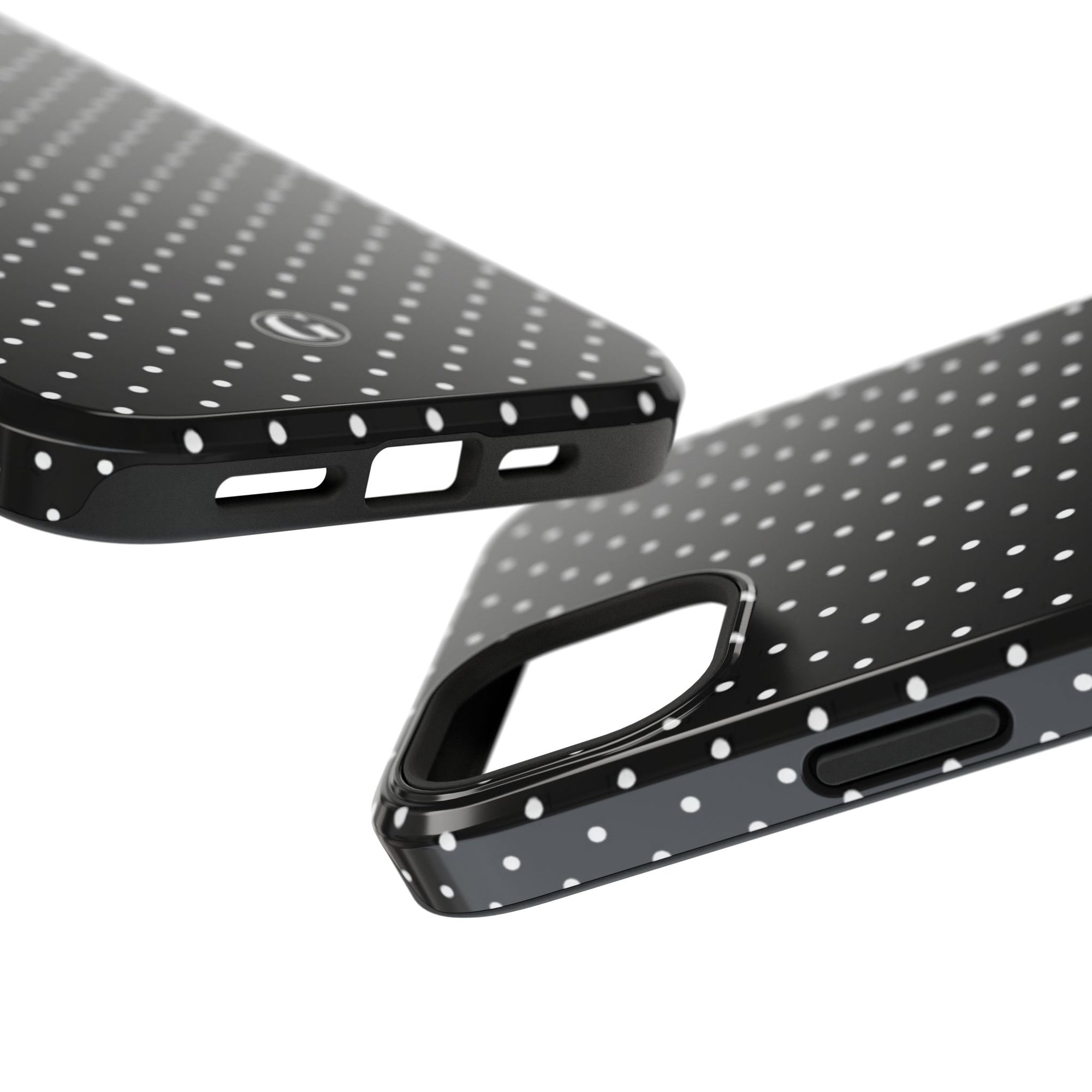 Black Polka Dots Phone Case