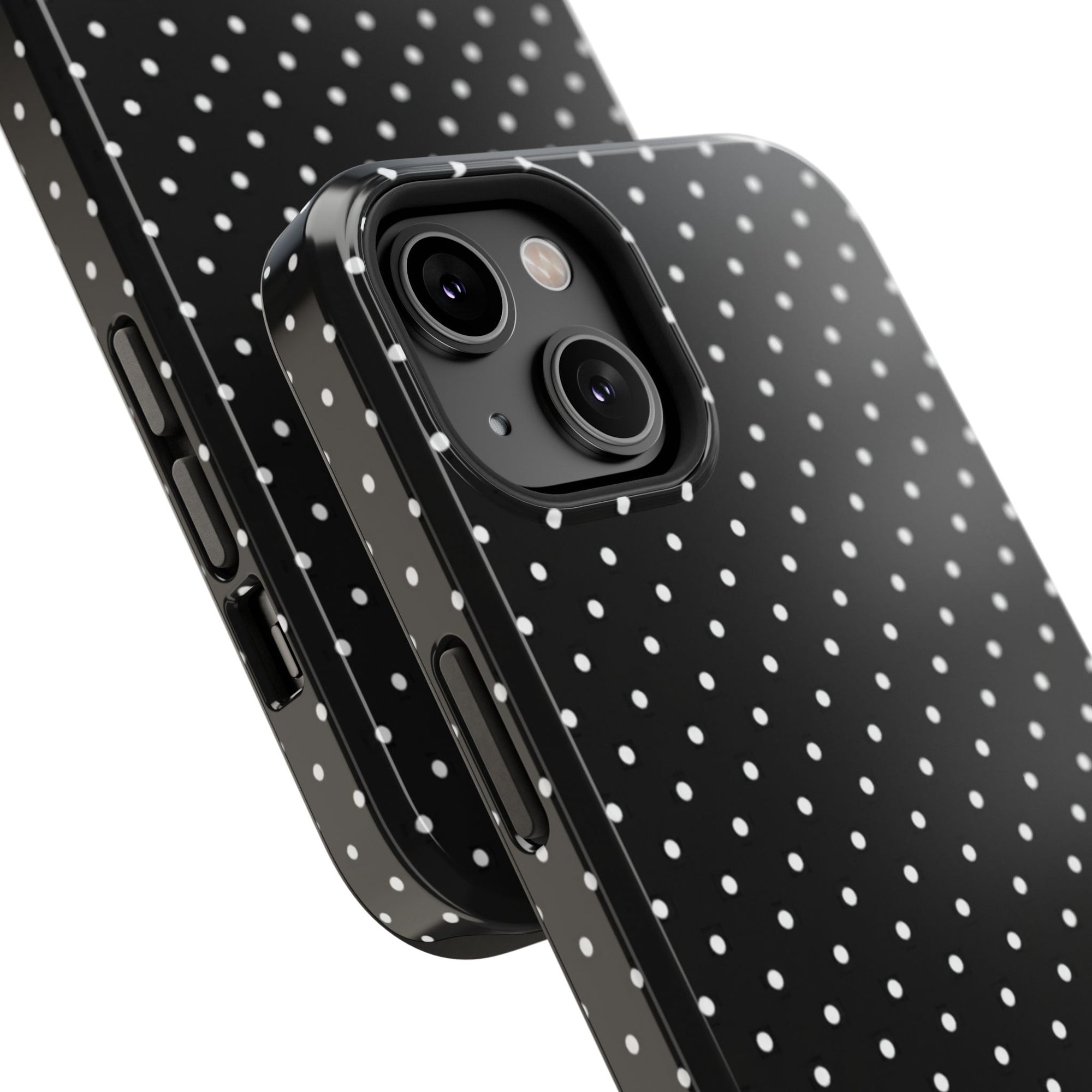 Black Polka Dots Phone Case