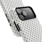 White Polka Dots Phone Case