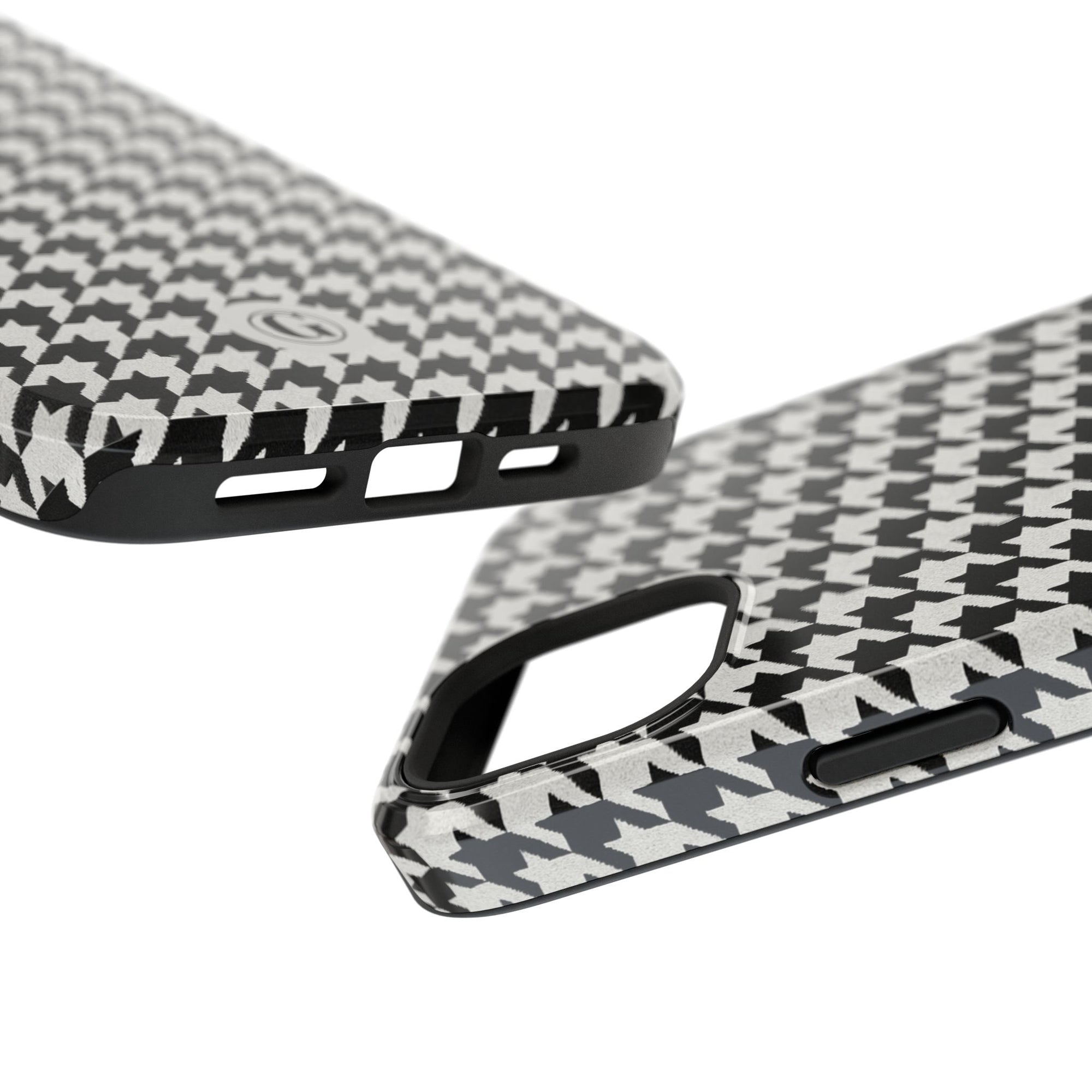 Houndstooth Print Phone Case