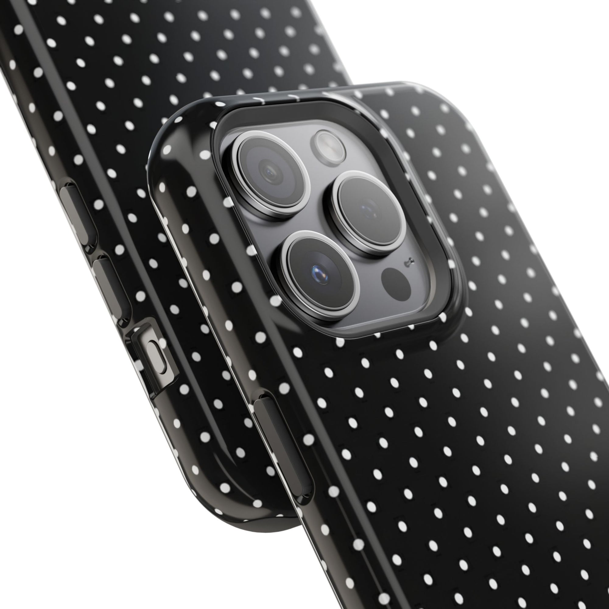 Black Polka Dots Phone Case