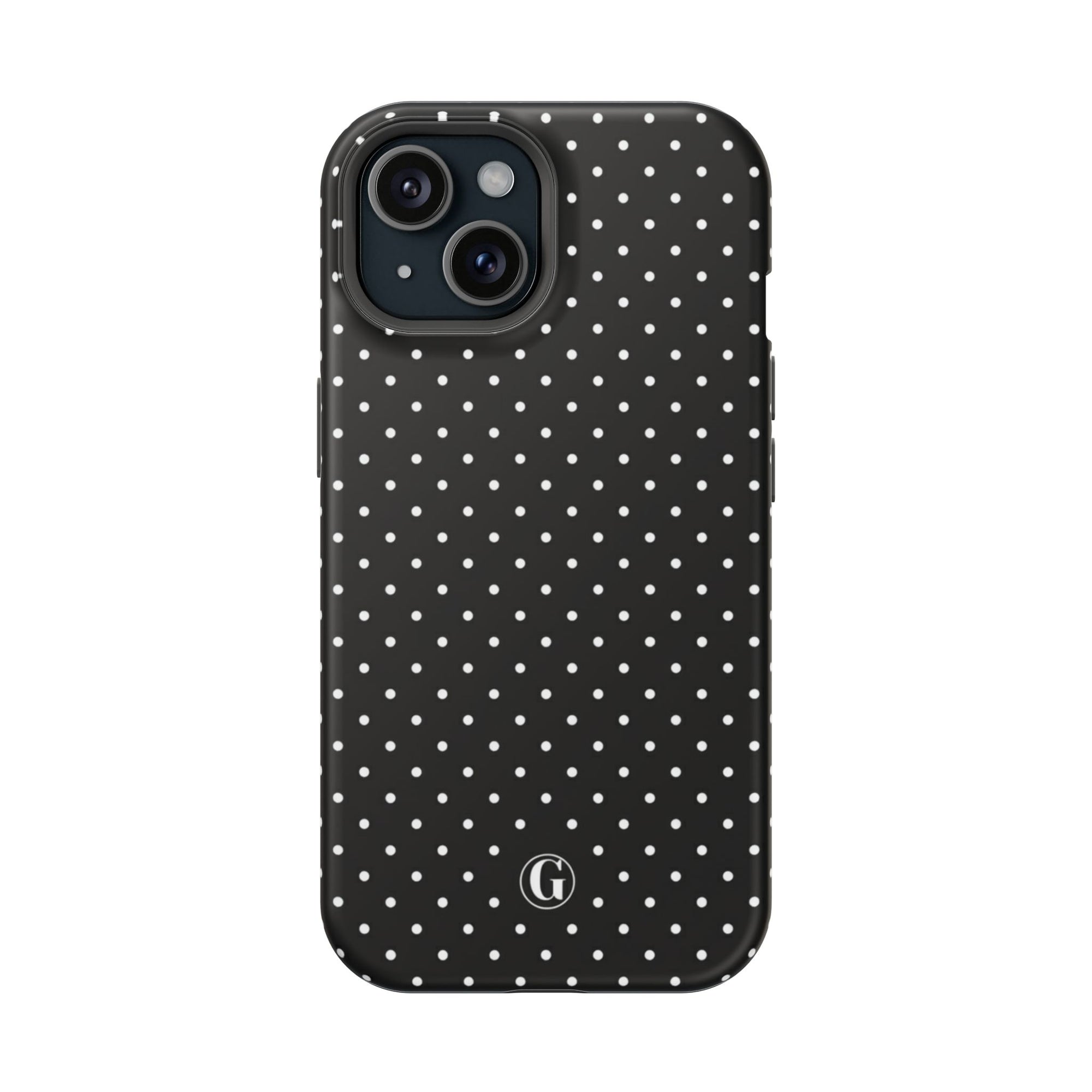 Black Polka Dots Phone Case