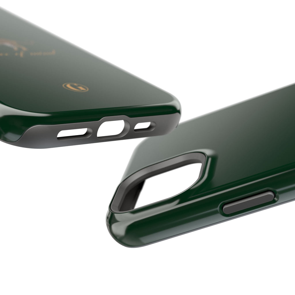 Emerald Green 'Peace of Mind' Panther Phone Case