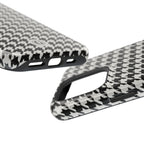 Houndstooth Print Phone Case