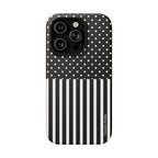 B&W Polka Dots x Stripes Phone Case