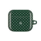 Emerald Green Polka Dot AirPod Case