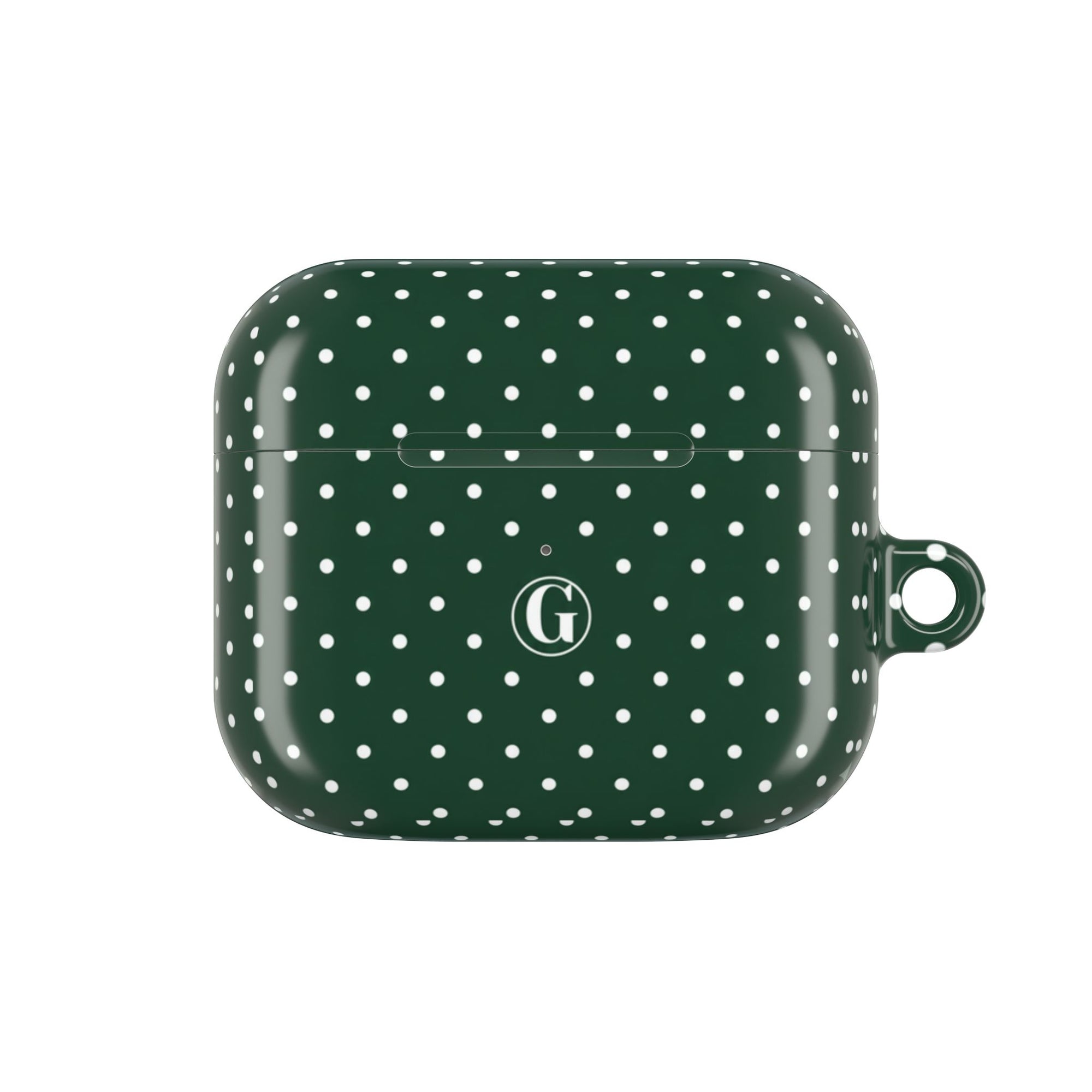 Emerald Green Polka Dot AirPod Case