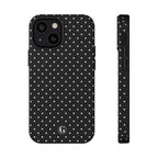 Black Polka Dots Phone Case
