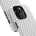 White Polka Dots Phone Case