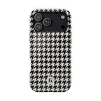 Houndstooth Print Phone Case