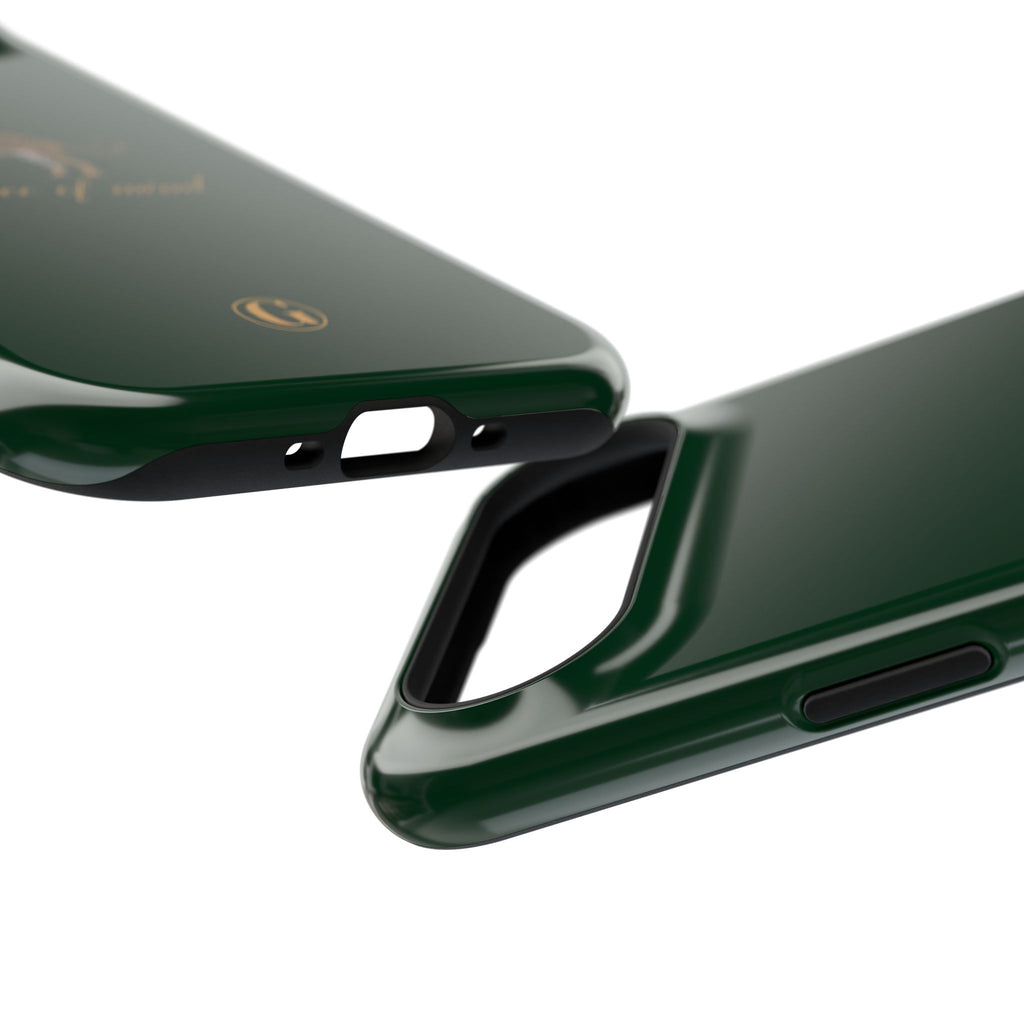 Emerald Green 'Peace of Mind' Panther Phone Case