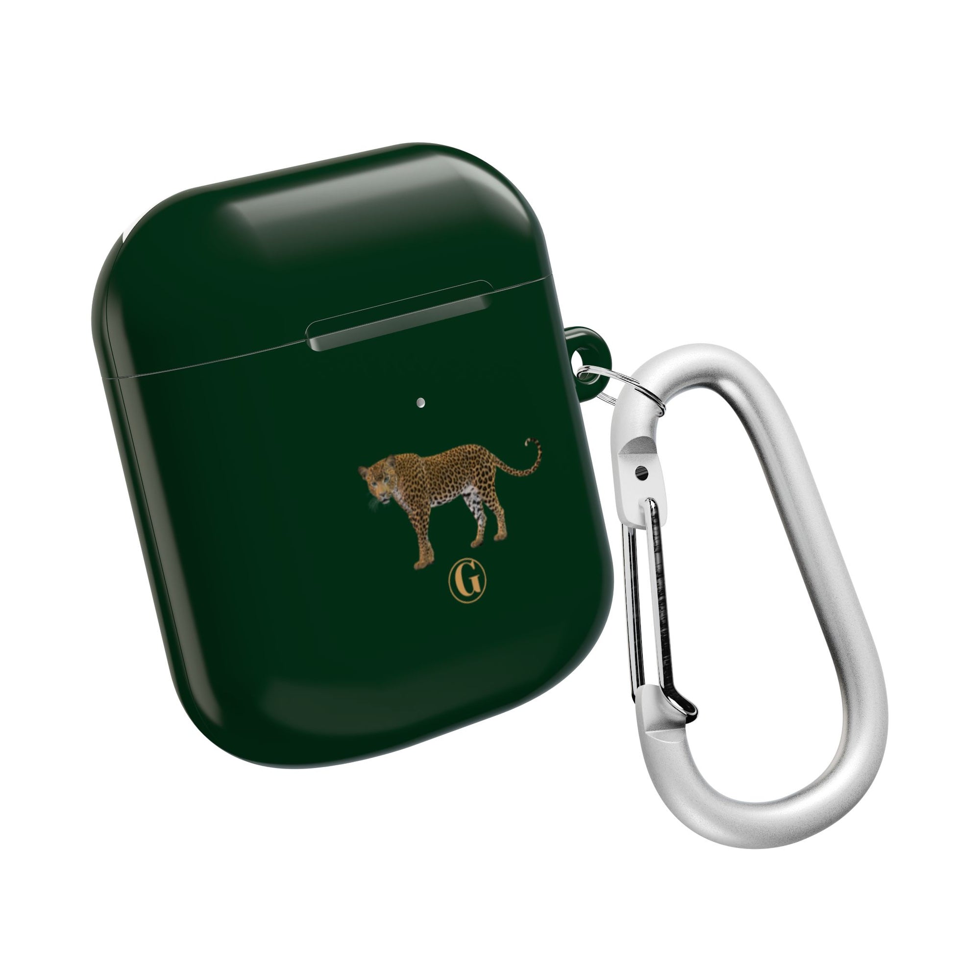 Emerald Green Panther AirPod Case