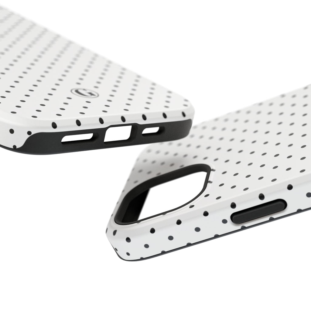 White Polka Dots Phone Case