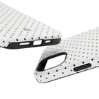 White Polka Dots Phone Case