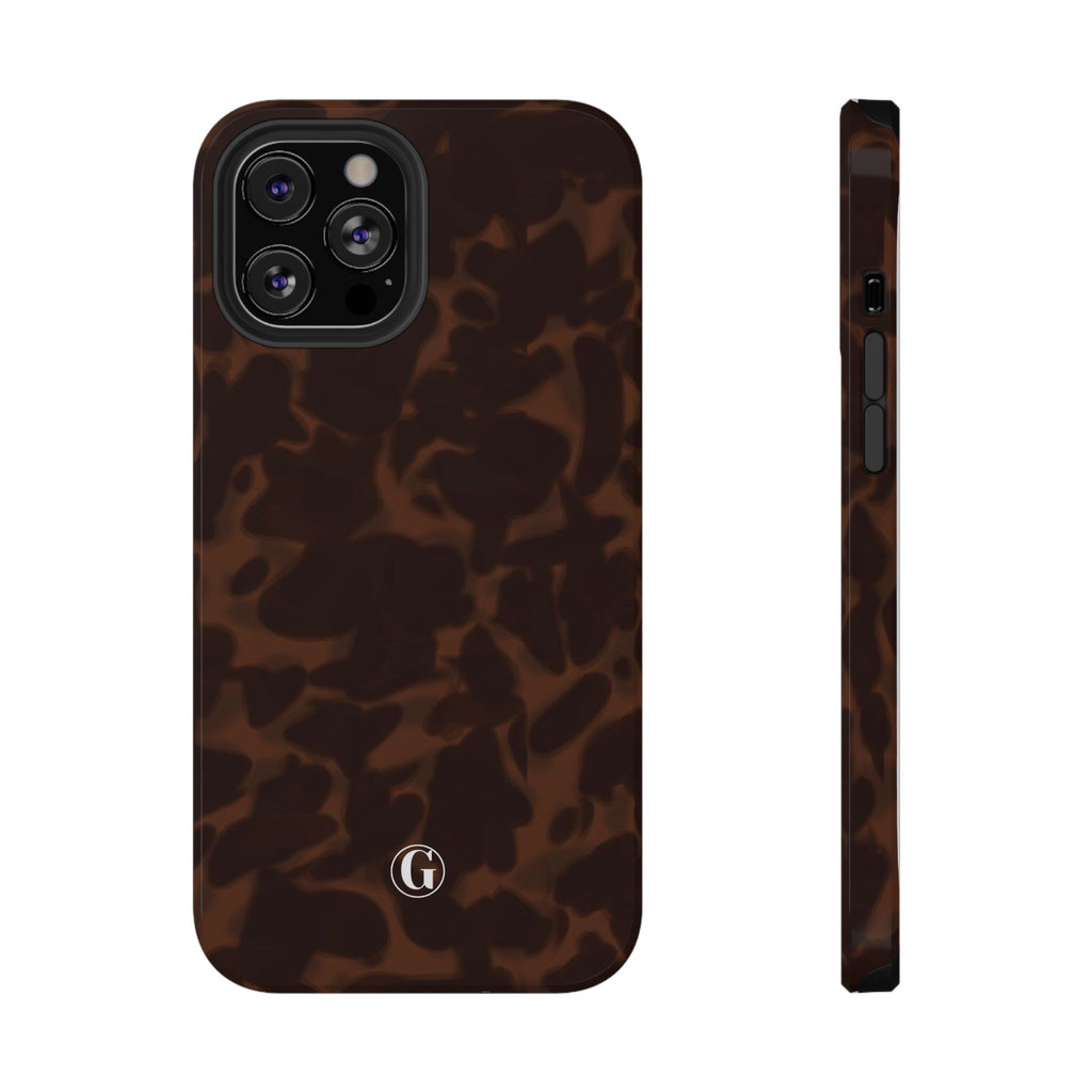 Dark Tortoiseshell Phone Case