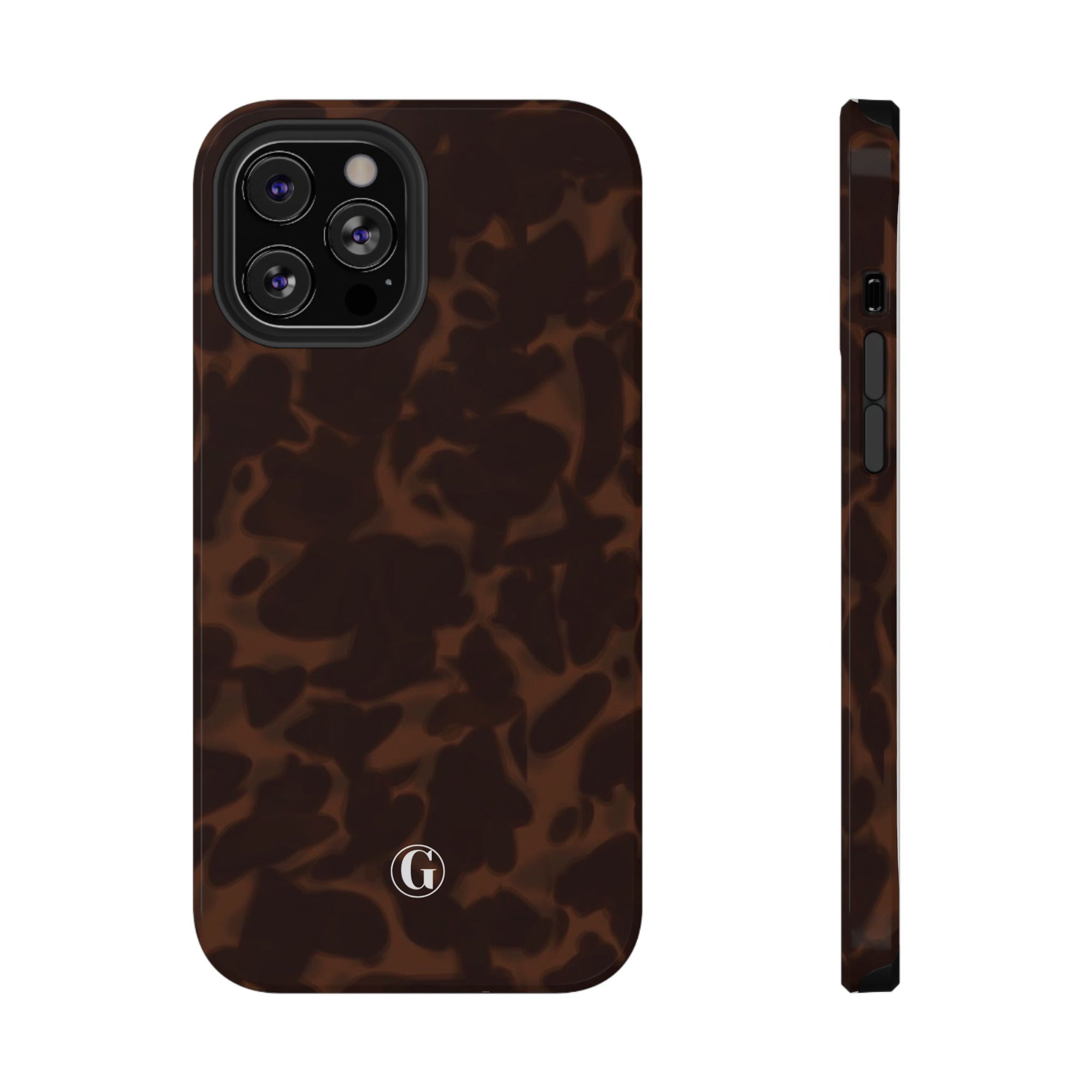 Dark Tortoiseshell Phone Case