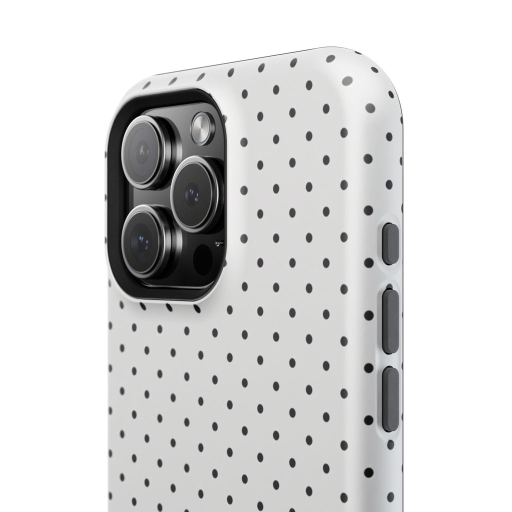 White Polka Dots Phone Case