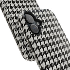 Houndstooth Print Phone Case