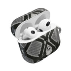 Gray Snakeskin Print AirPod Case
