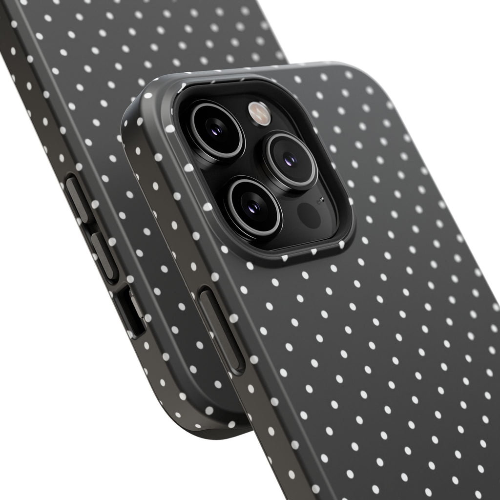 Black Polka Dots Phone Case