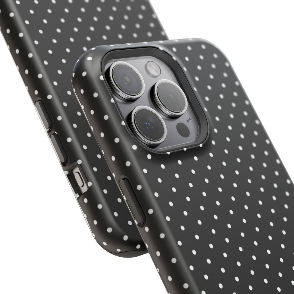 Black Polka Dots Phone Case