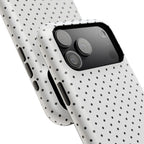 White Polka Dots Phone Case