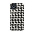 Houndstooth Print Phone Case
