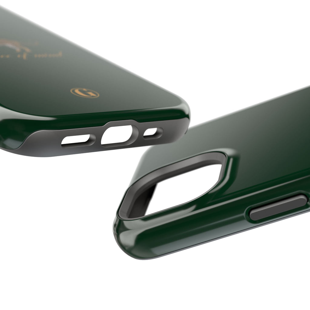 Emerald Green 'Peace of Mind' Panther Phone Case
