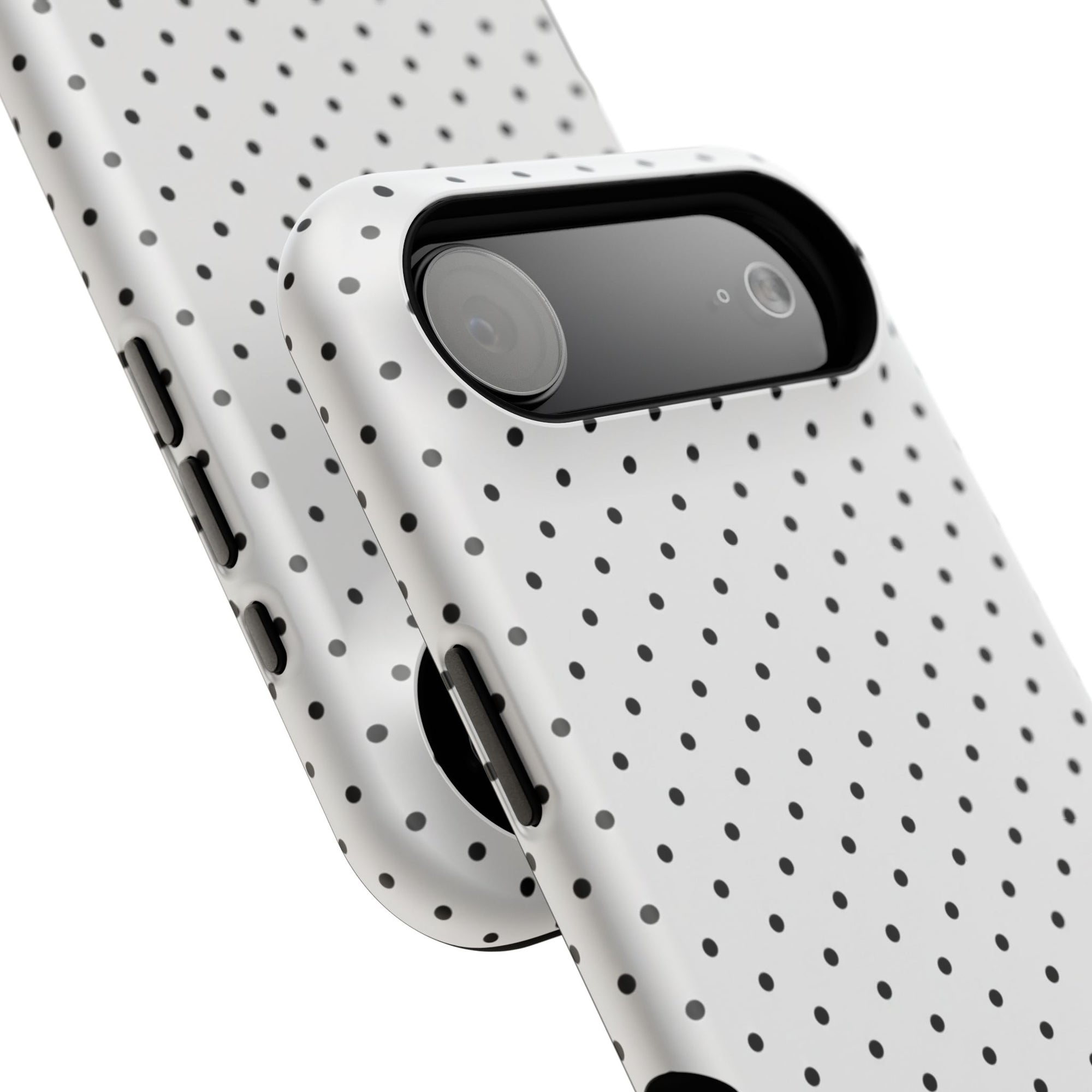 White Polka Dots Phone Case