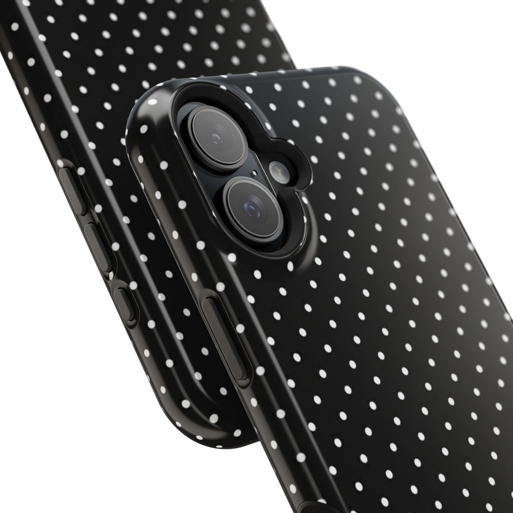 Black Polka Dots Phone Case
