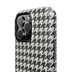 Houndstooth Print Phone Case