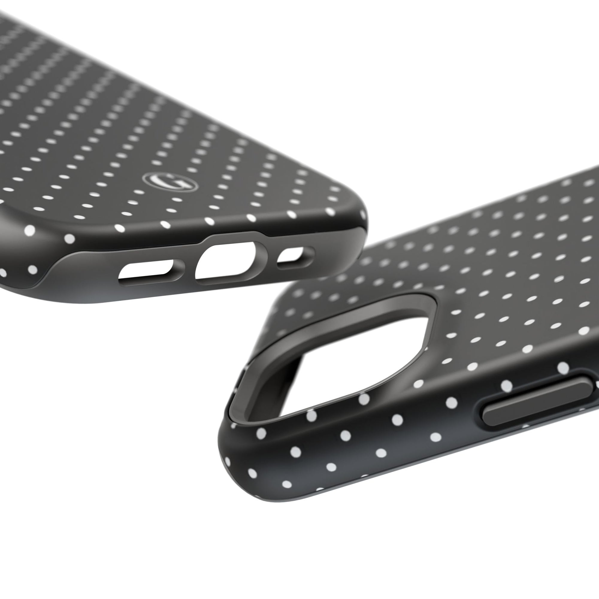 Black Polka Dots Phone Case