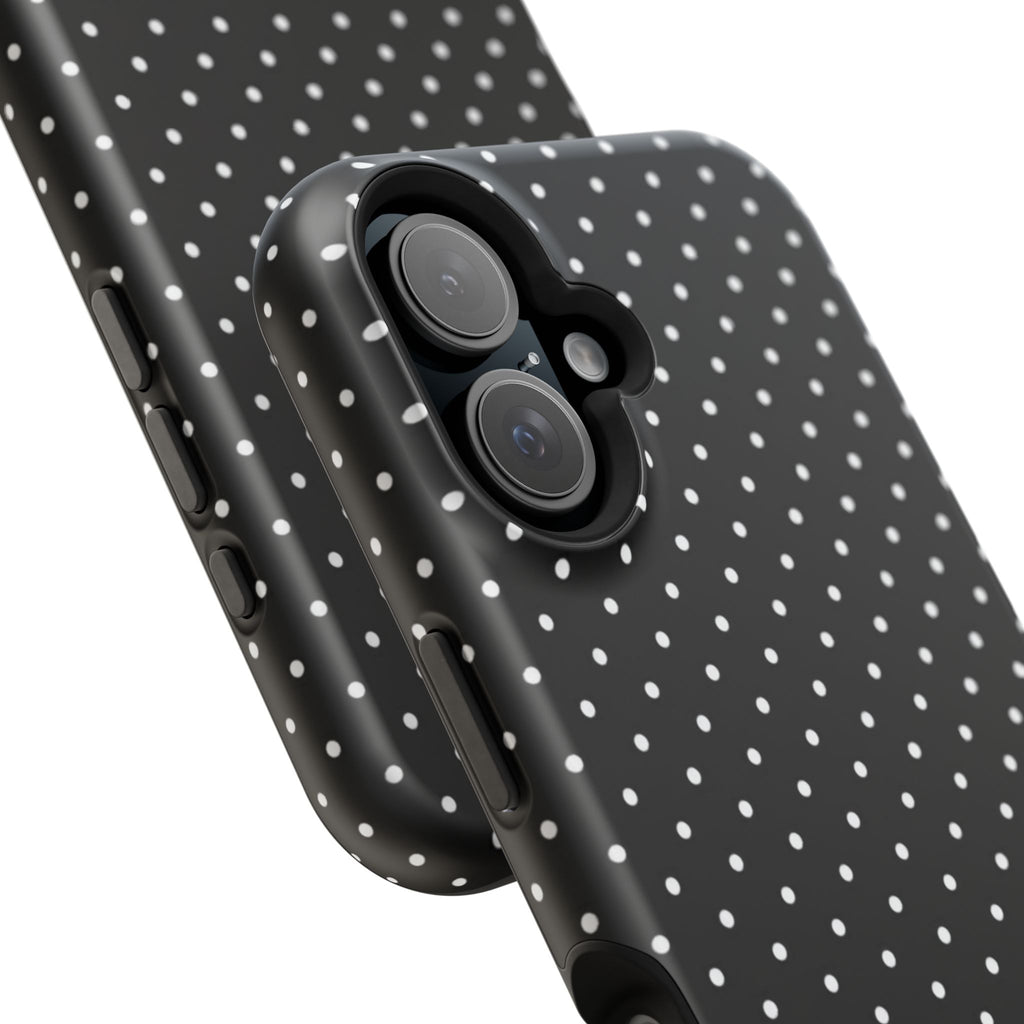 Black Polka Dots Phone Case