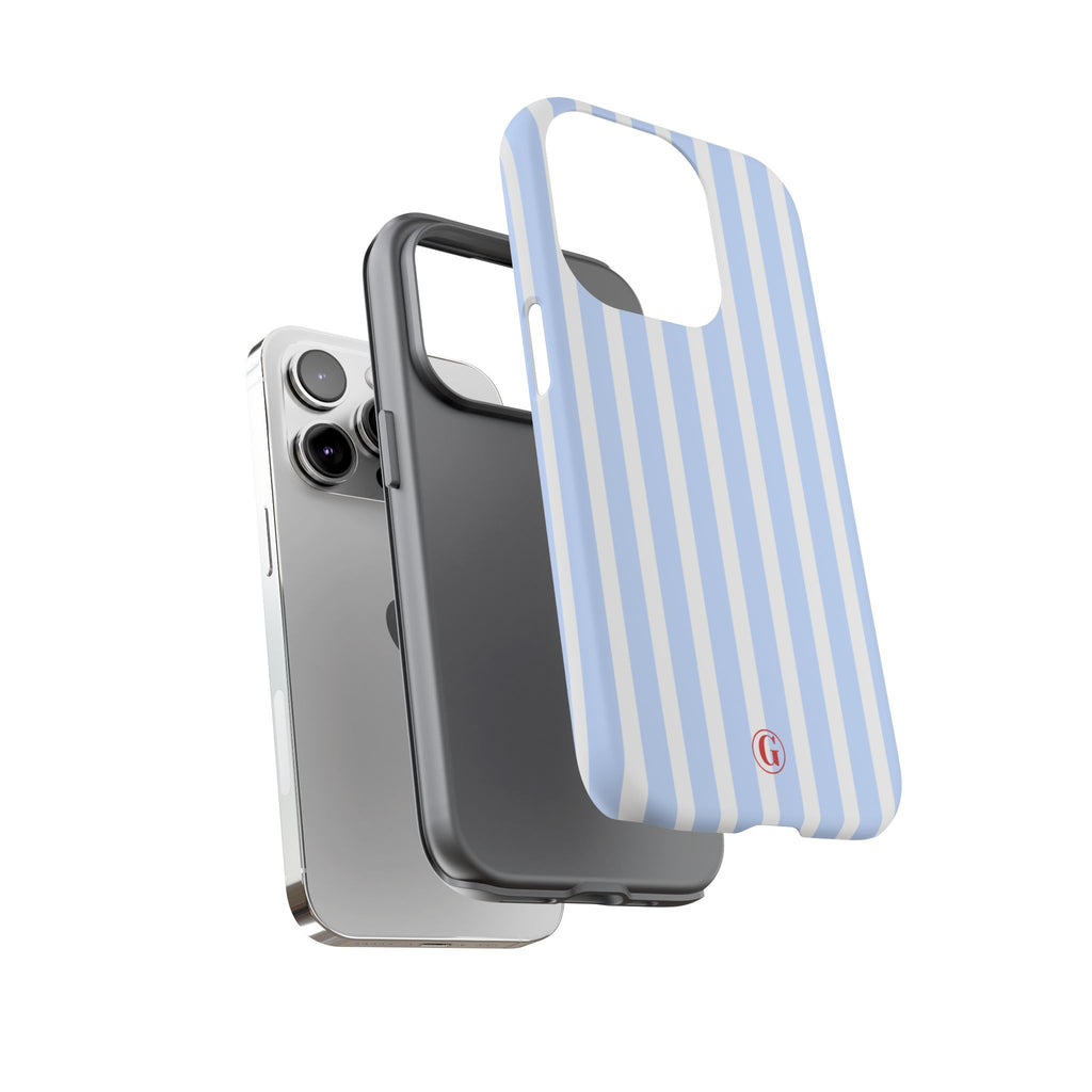 Baby Blue Stripes Phone Case