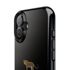 Black 'Peace of Mind' Panther Phone Case