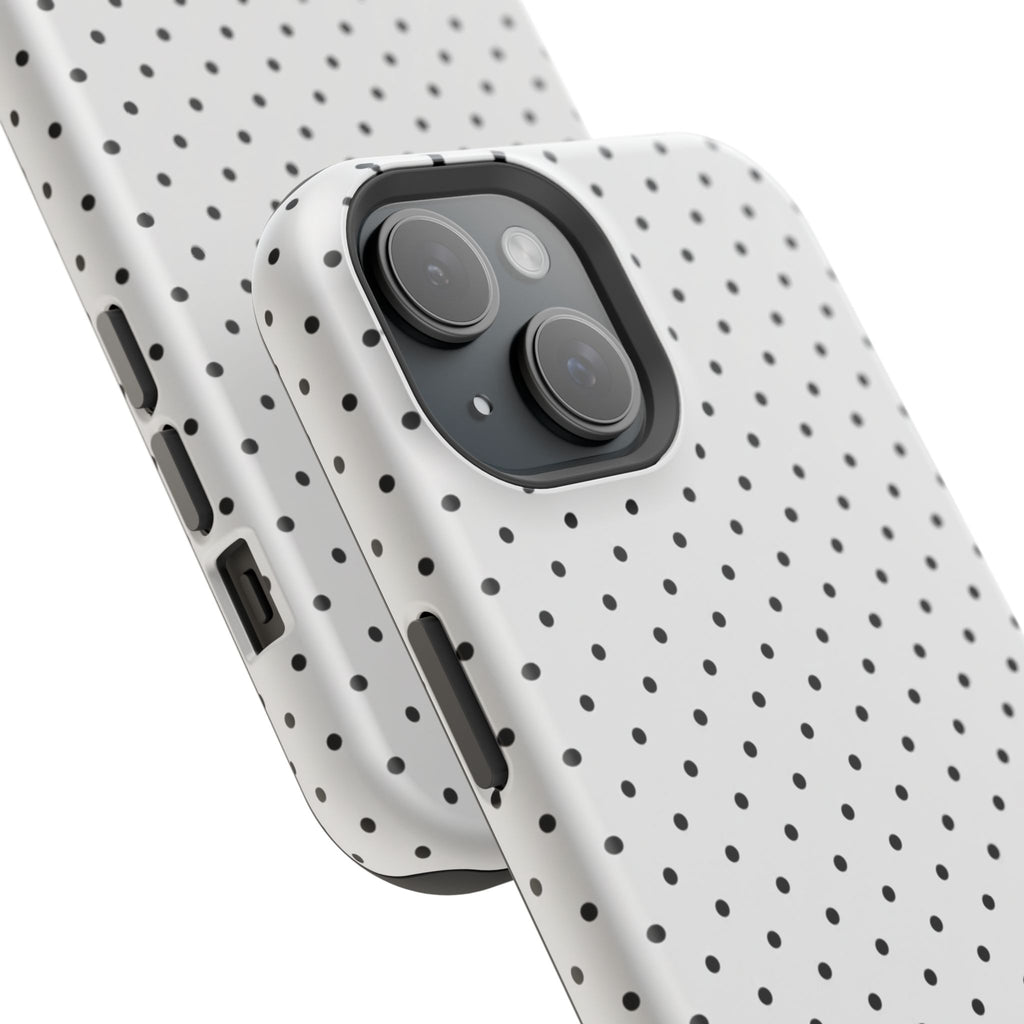 White Polka Dots Phone Case