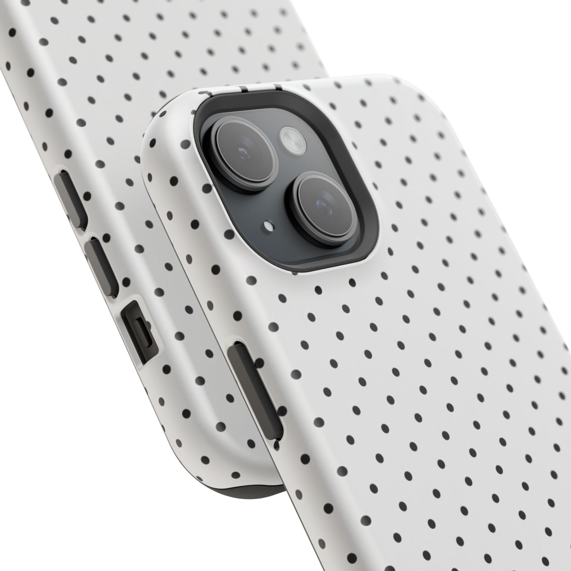White Polka Dots Phone Case