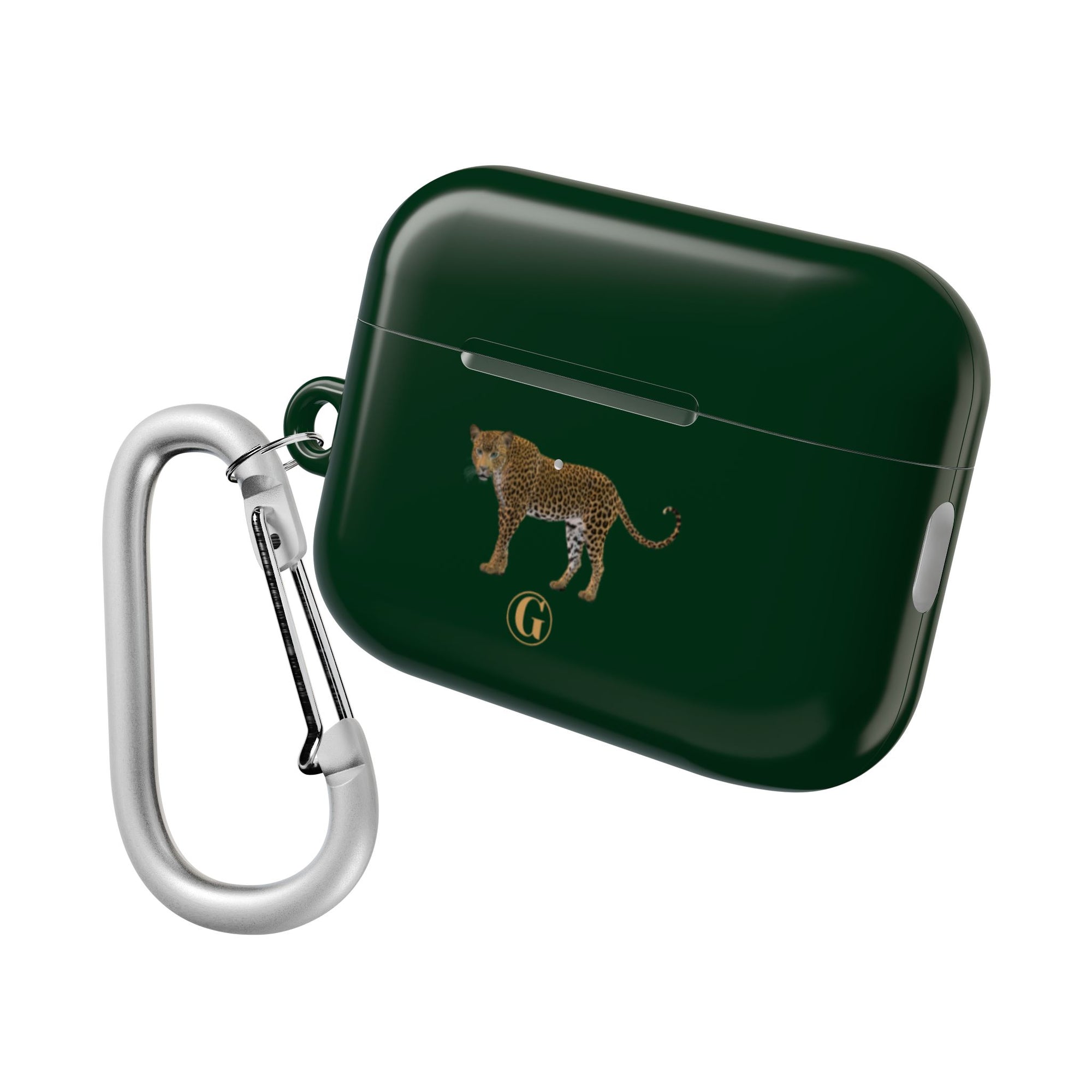 Emerald Green Panther AirPod Case