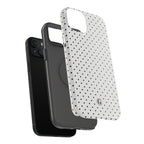 White Polka Dots Phone Case