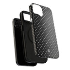 Black Polka Dots Phone Case