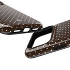 Brown Polka Dots Phone Case