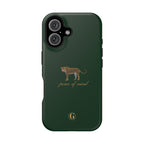 Emerald Green 'Peace of Mind' Panther Phone Case