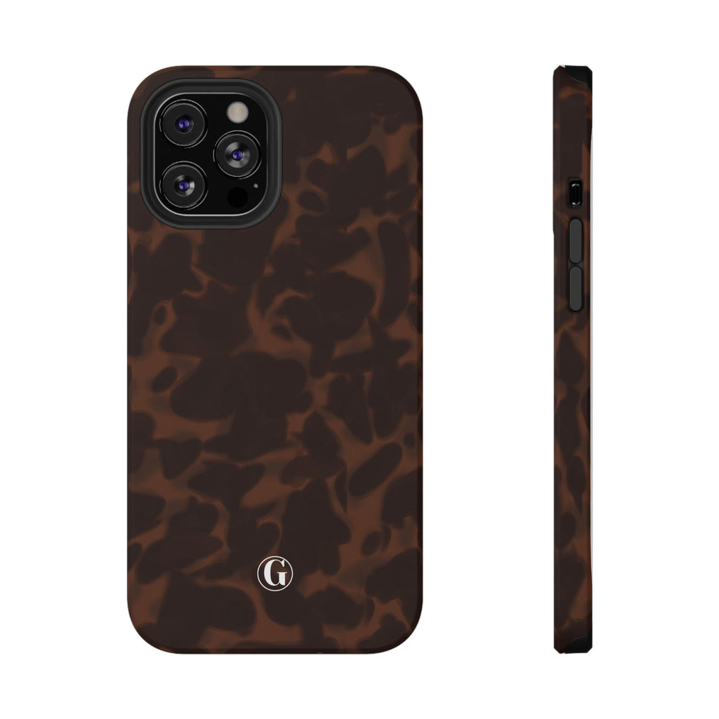 Dark Tortoiseshell Phone Case