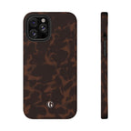 Dark Tortoiseshell Phone Case