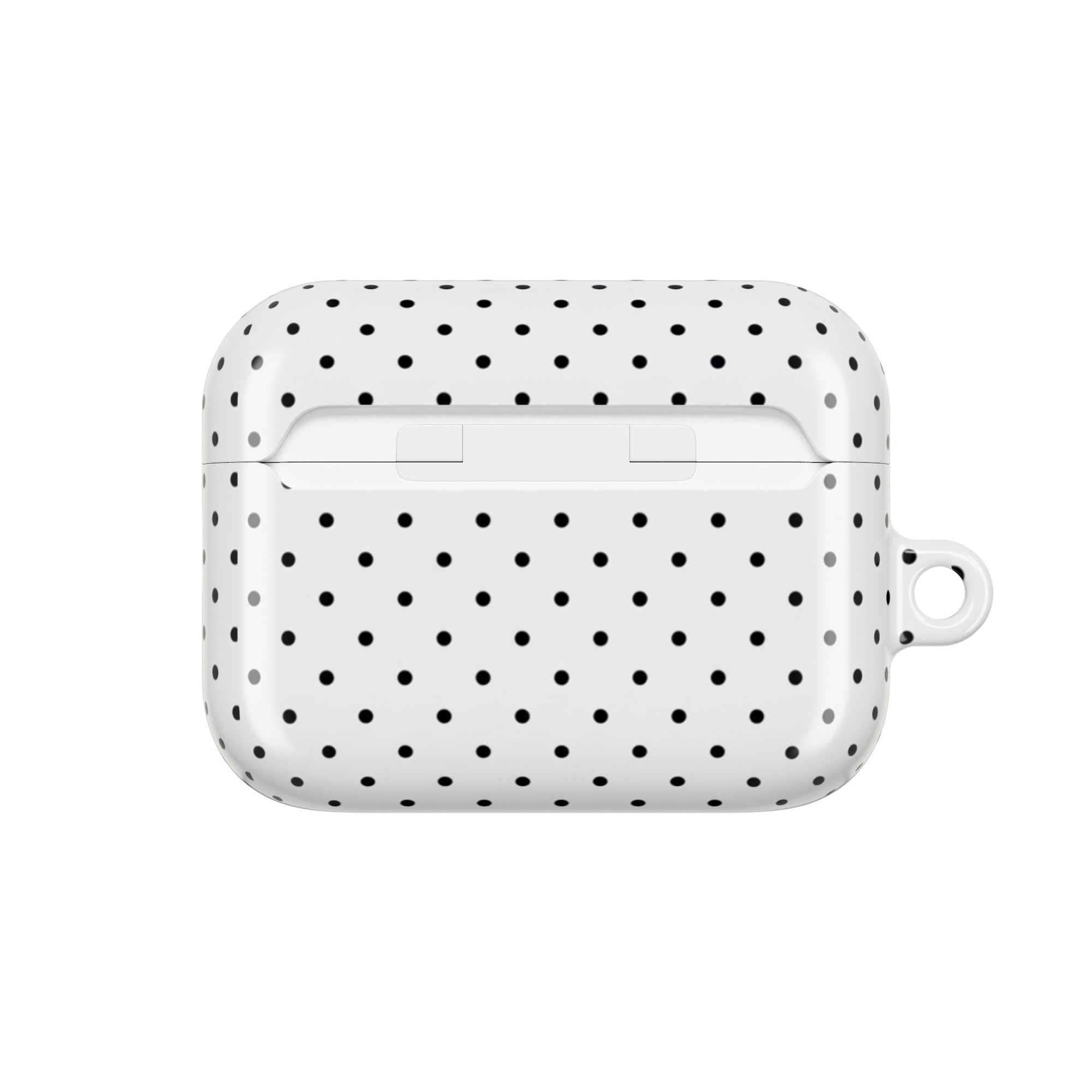 White Polka Dot AirPod Case